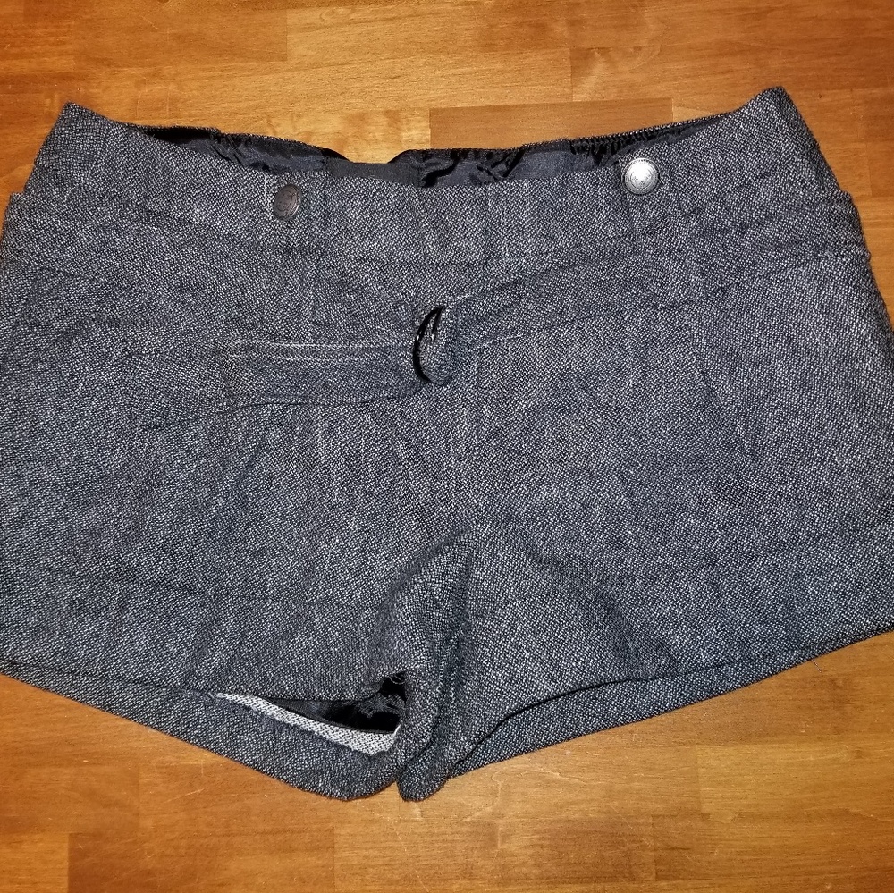 Forever XXI Whool Shorts Grey Medium